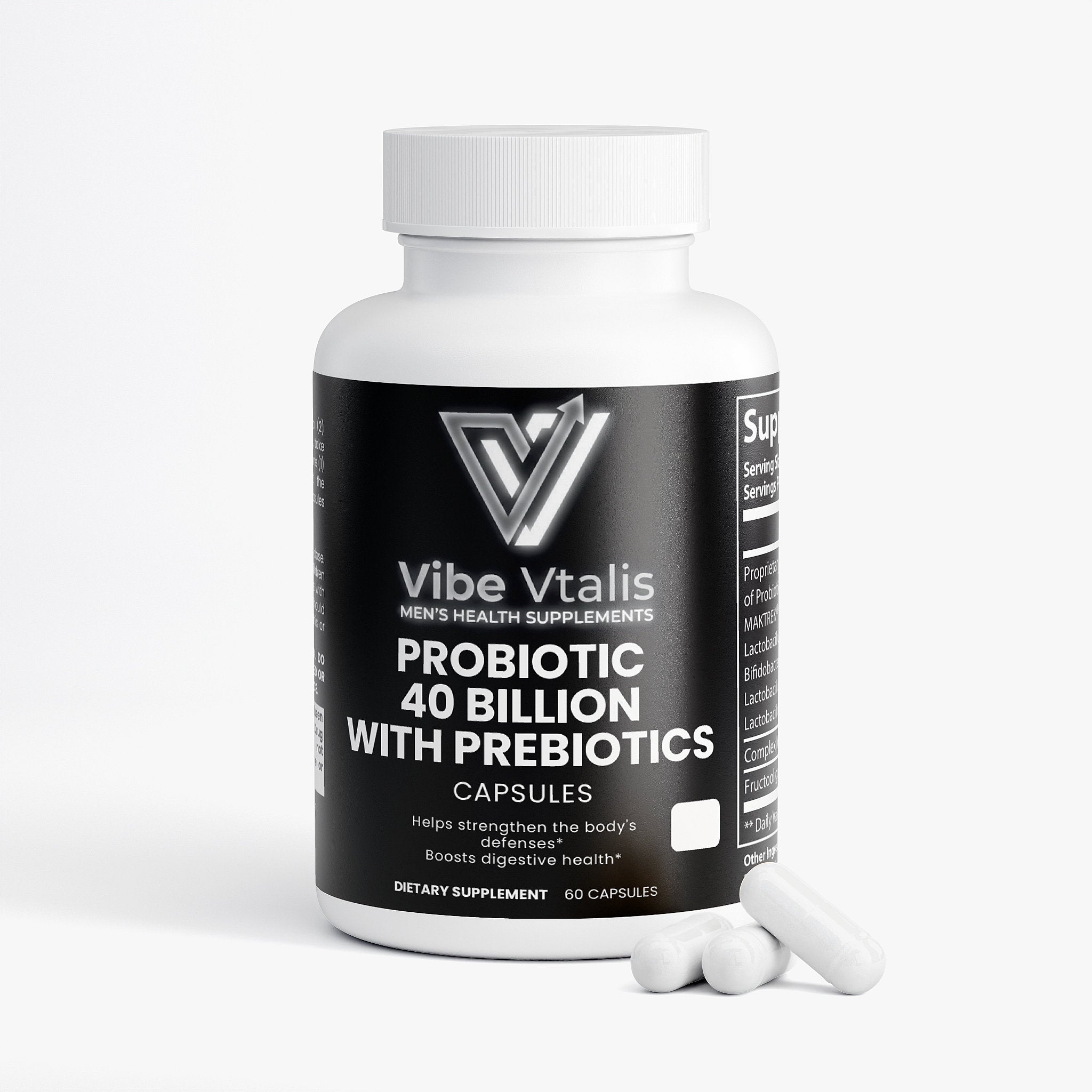 Probiotic 40 Billion with Prebiotics